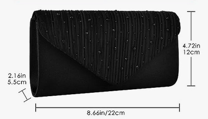 Bolso de mano de cristal con diamantes de imitación para fiesta de boda de dama, clutch de noche