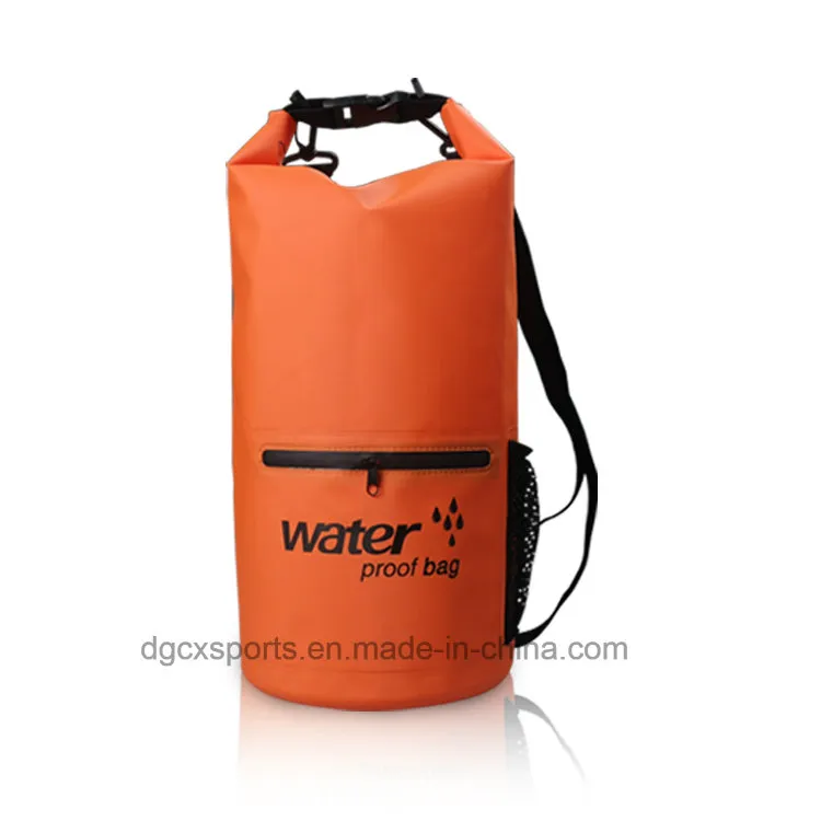 Mochila impermeable flotante de PVC