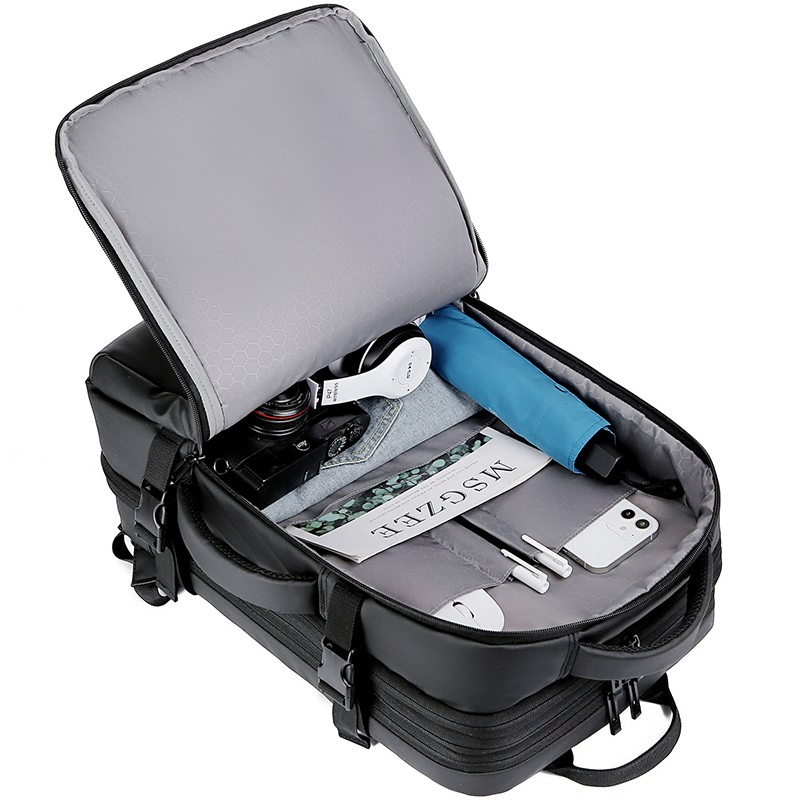 Mochila duradera para computadora portátil, mochila para el día, bolsa para negocios y desplazamientos