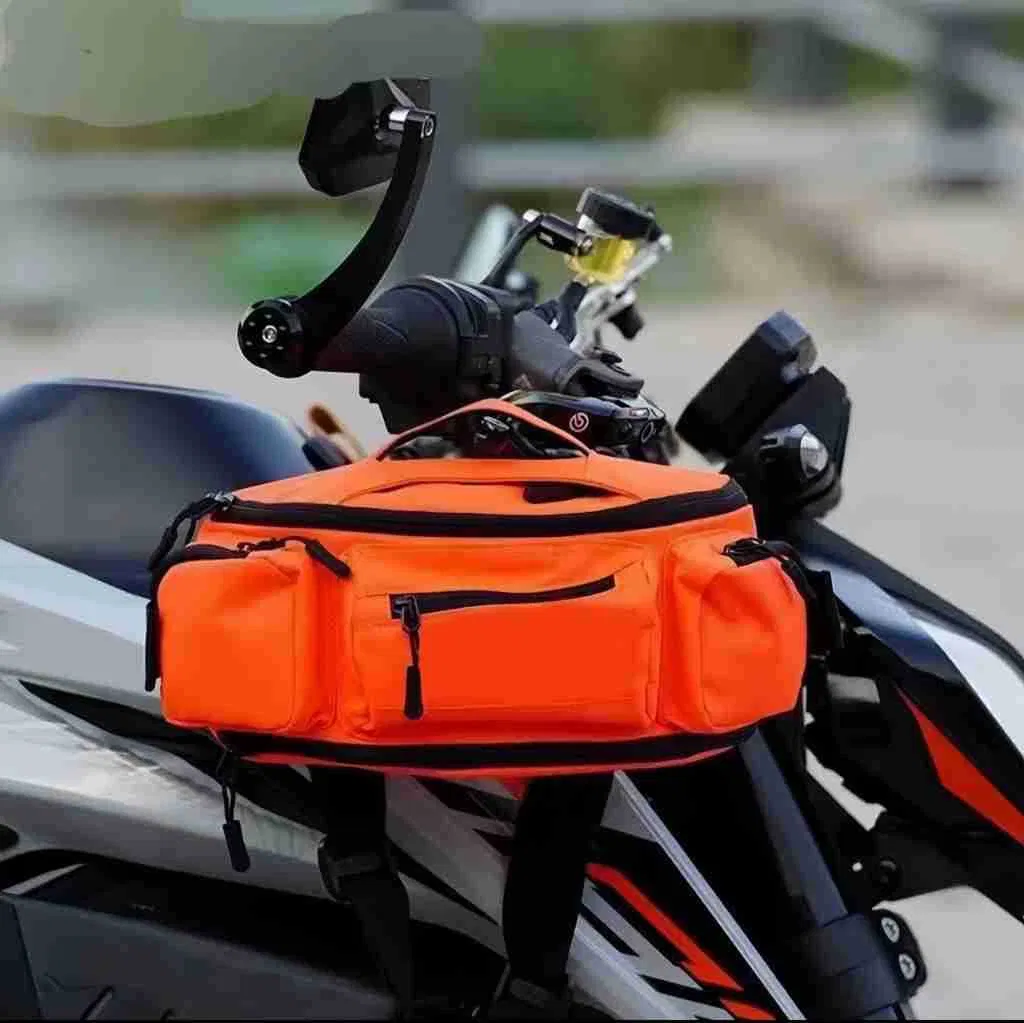 Nueva bolsa de cintura impermeable para ciclistas con gran capacidad