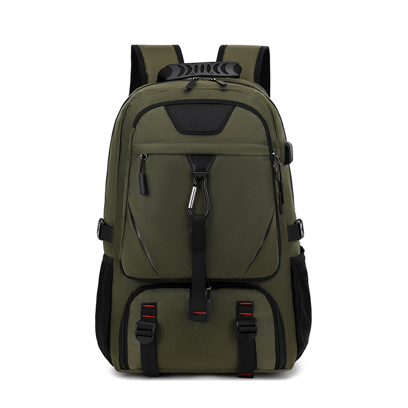 Mochila de viaje para laptop personalizada y a prueba de robos para exteriores 50L Bolsa impermeable de moda