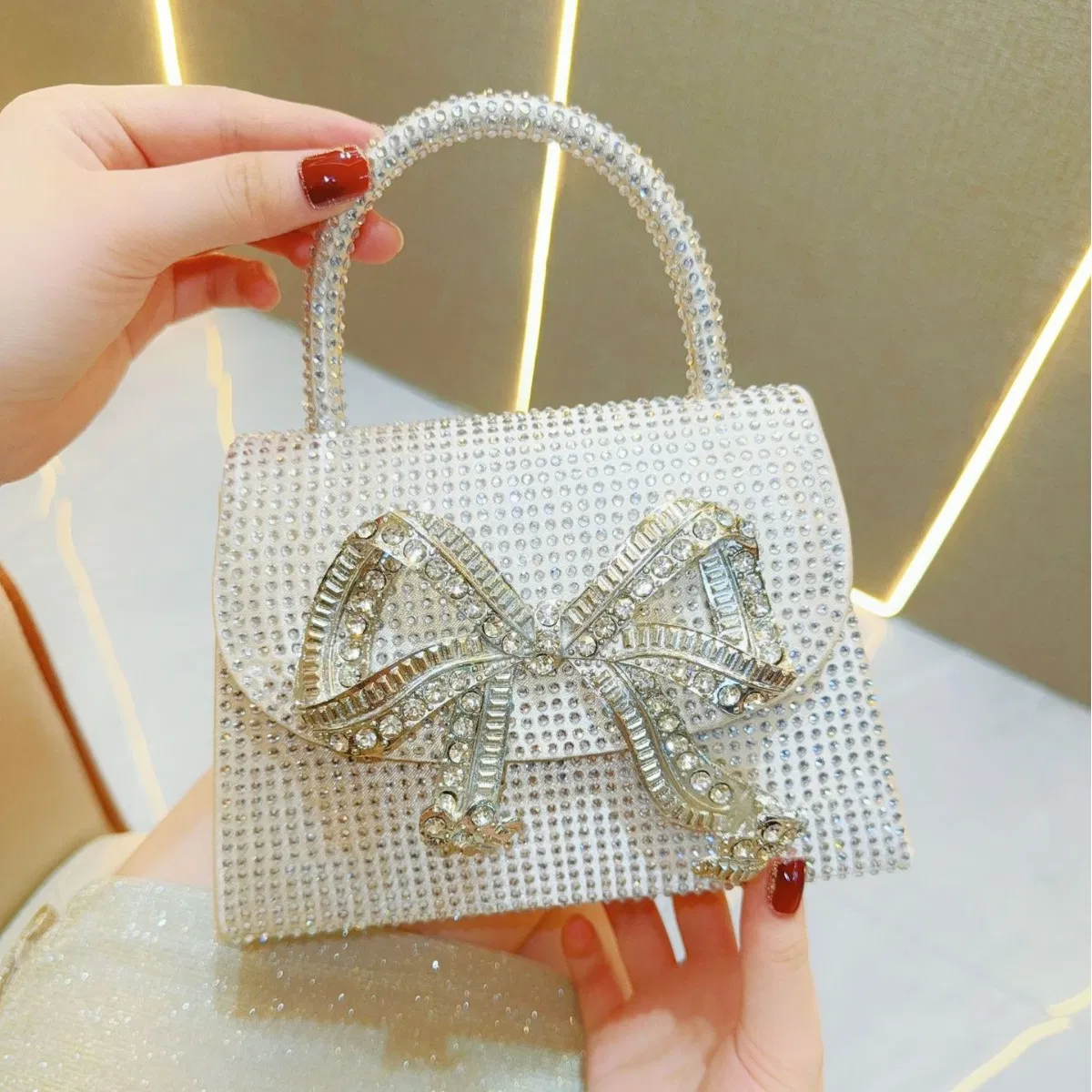 Bolso de mano de fiesta elegante para damas