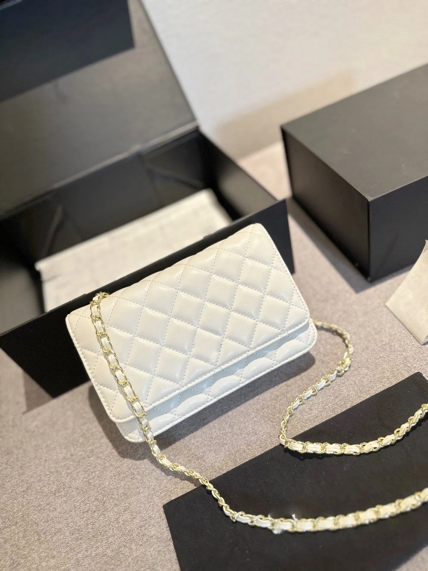 1: 1 Réplica del bolso de mujer Neverfull de marca de lujo en cuero genuino de la fábrica original