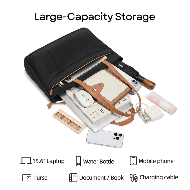 Funda de cuaderno diaria duradera, impermeable, de gran capacidad, funda premium para portátil