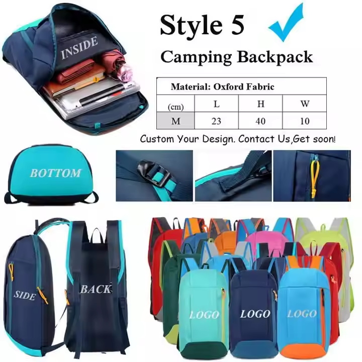 Impresión personalizada mochila impermeable gris negra para computadora portátil y cuaderno de negocios