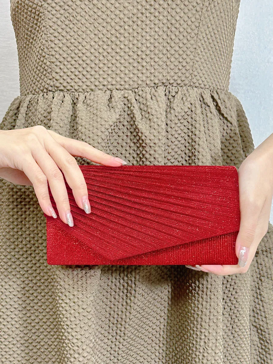 Dama Brillante Bolso de Mano de Venta Caliente Bolso de Noche Colorido con Rhinestones Clutch para Dama