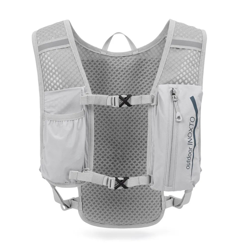 Bolsa de Correr 5L Mochila de Hidratación Ligera de Secado Rápido para Deportes al Aire Libre Mochila para Maratón para Hombres y Mujeres Mochila para Montar Bolsa de Agua Mochila