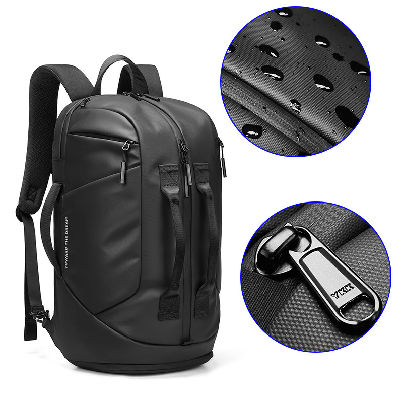 Mochila de moda y fitness multifuncional de doble y un solo hombro, portátil, de ocio, para viajes de negocios, computadora, laptop y cuaderno