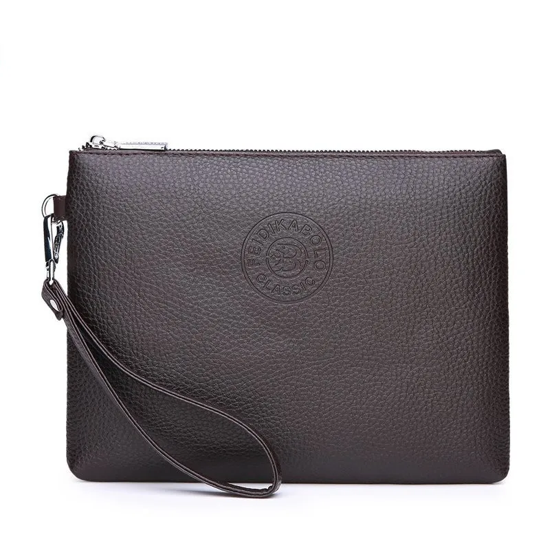 Cartera de mano de cuero 3
