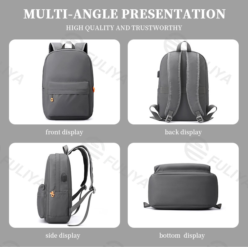 Mochila escolar primaria Fuliya impermeable con logo personalizado, mochila casual para adolescentes, mochila escolar para niños