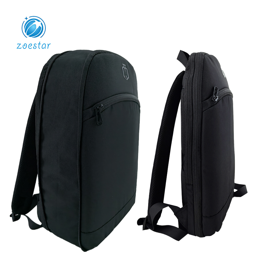 Diseño de mochila con compartimento acolchado para laptop y cuaderno
