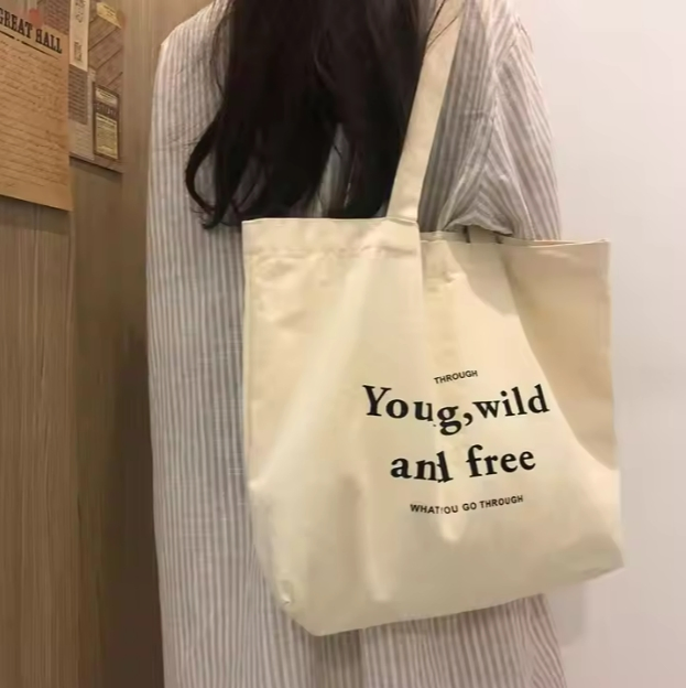 Bolso de lona ecológico y elegante para uso diario
