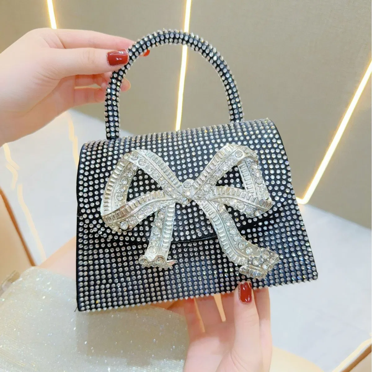 Bolso de mano de fiesta elegante para damas