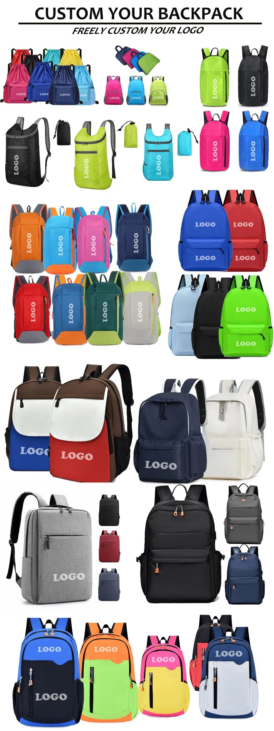 Estilos de mochilas