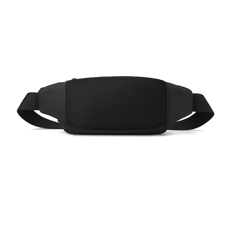 Bolsa de cintura impermeable con cremallera para hombres deportistas