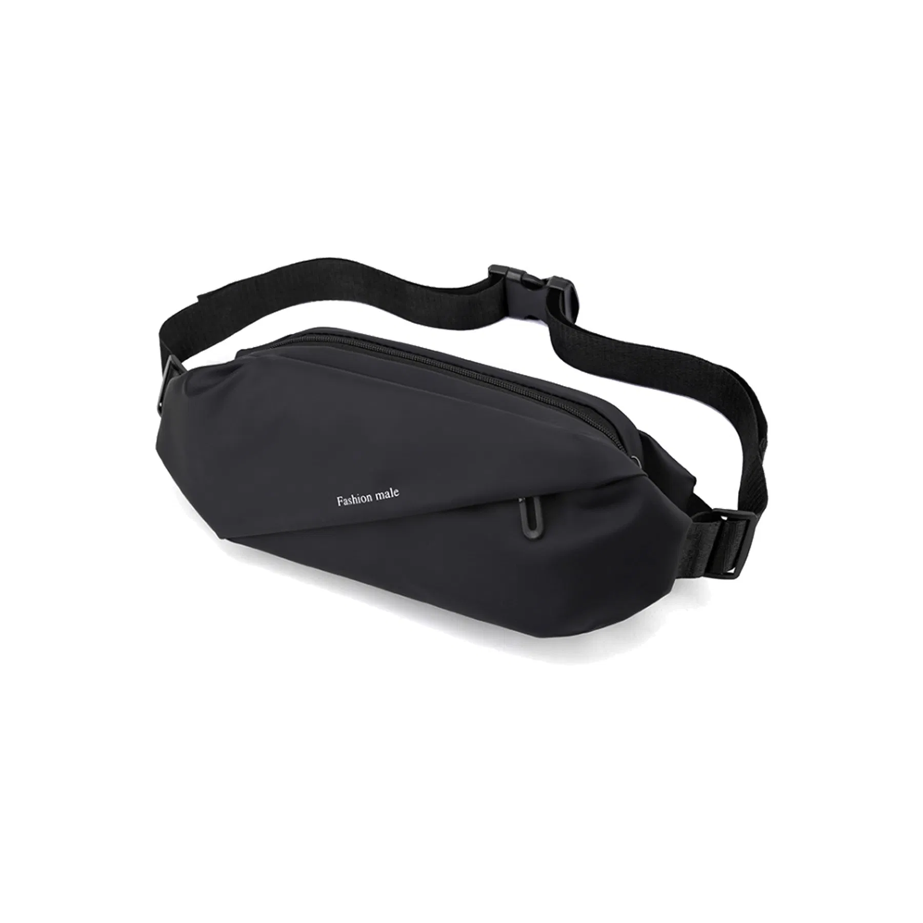 Bolso de cintura impermeable cruzado para hombres y mujeres, mochila deportiva de mezclilla con correa ajustable