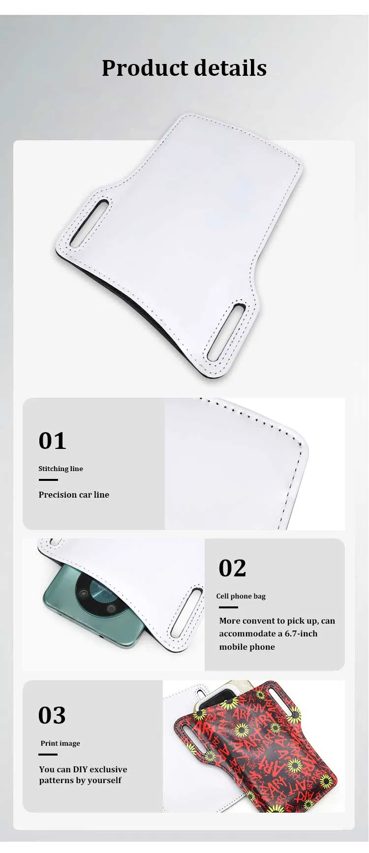 Detalle funda teléfono