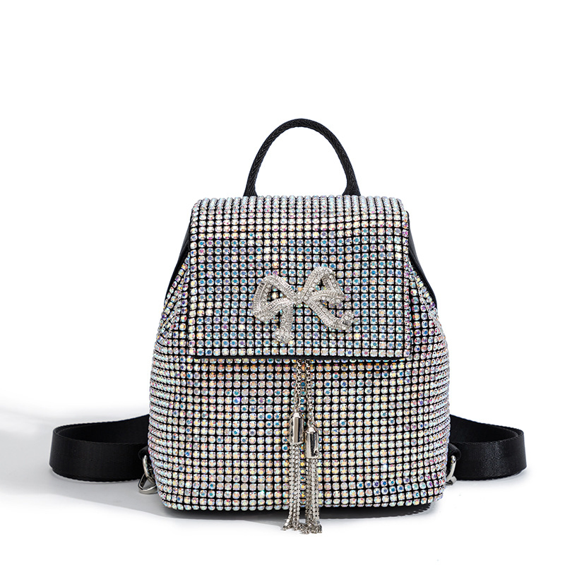 Venta directa de fábrica bolso de cena con tres descuentos, bolso de mano de cristal para fiesta, clutch de noche, mini mochila, bolsos de mano