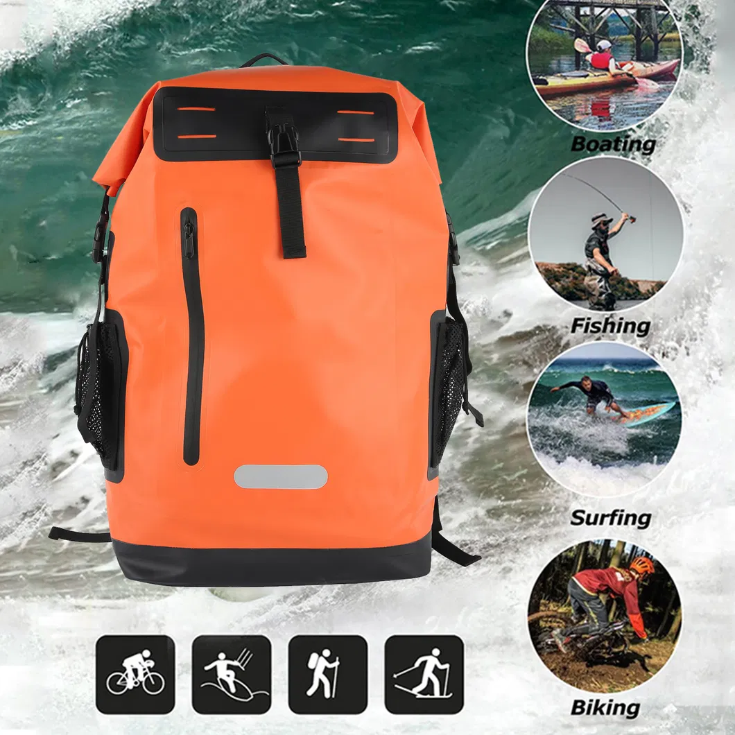 Vista frontal mochila