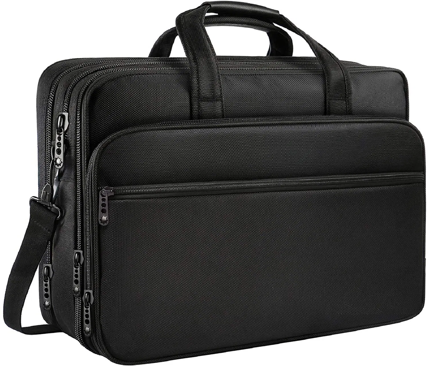 Maletín de Viaje Impermeable para Portátil 17 Pulgadas Bolsa de Mensajero para Computadora con Asa de Hombro