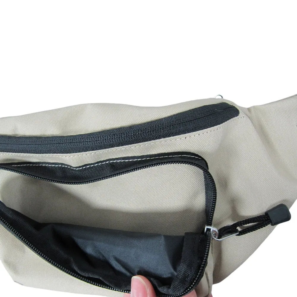 4L Bolsa de cintura casual/práctica deportiva ligera y elegante con cinturón ajustable