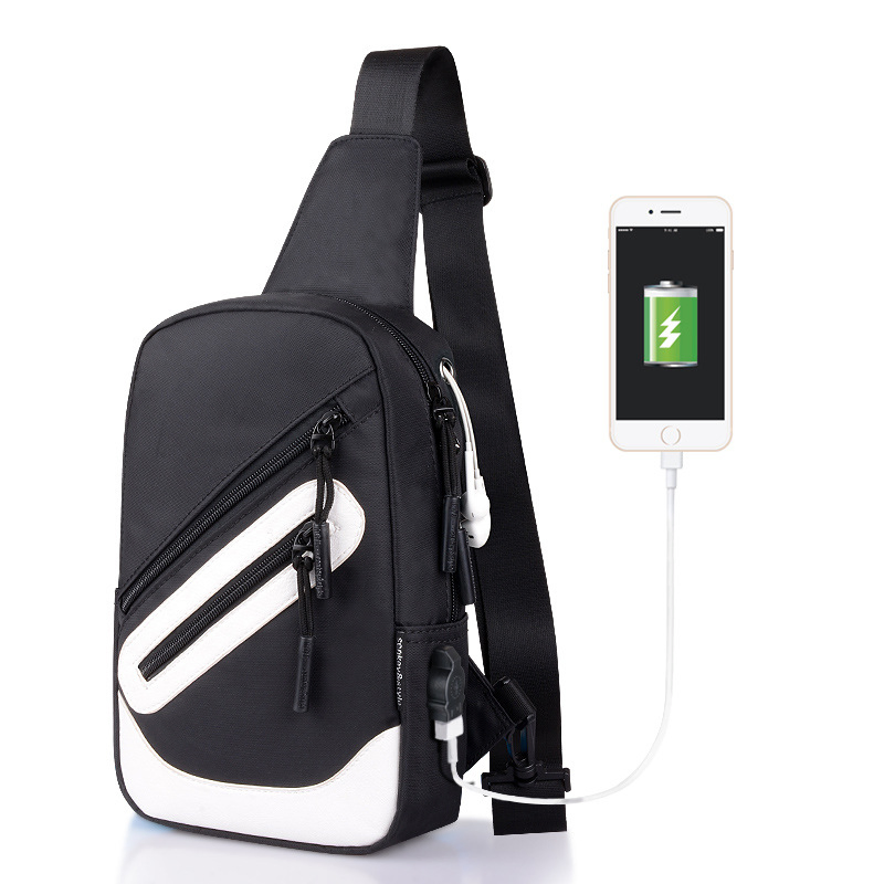Bolso de hombro personalizado, mochila pequeña impermeable, bolso cruzado, mochila de viaje, bolsa de nylon para deportes, bolso de pecho para hombres, bolsas de cintura