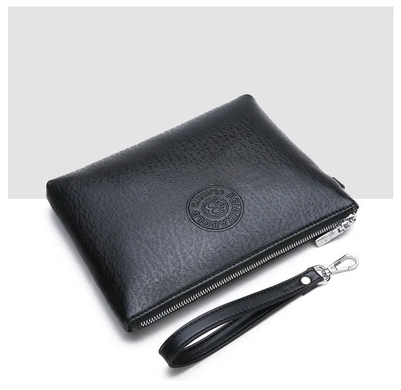 Cartera de mano de cuero 5