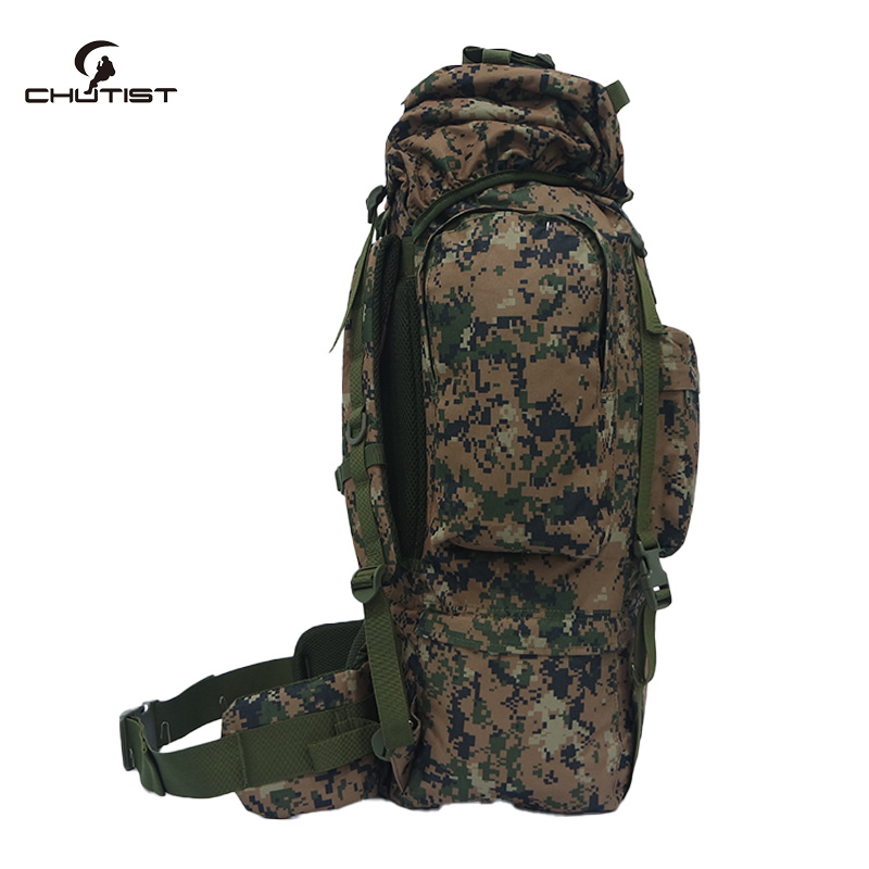 900d Alta Calidad 65L Mochila Táctica de Gran Capacidad Impermeable para Senderismo Caza Camping Viaje Supervivencia
