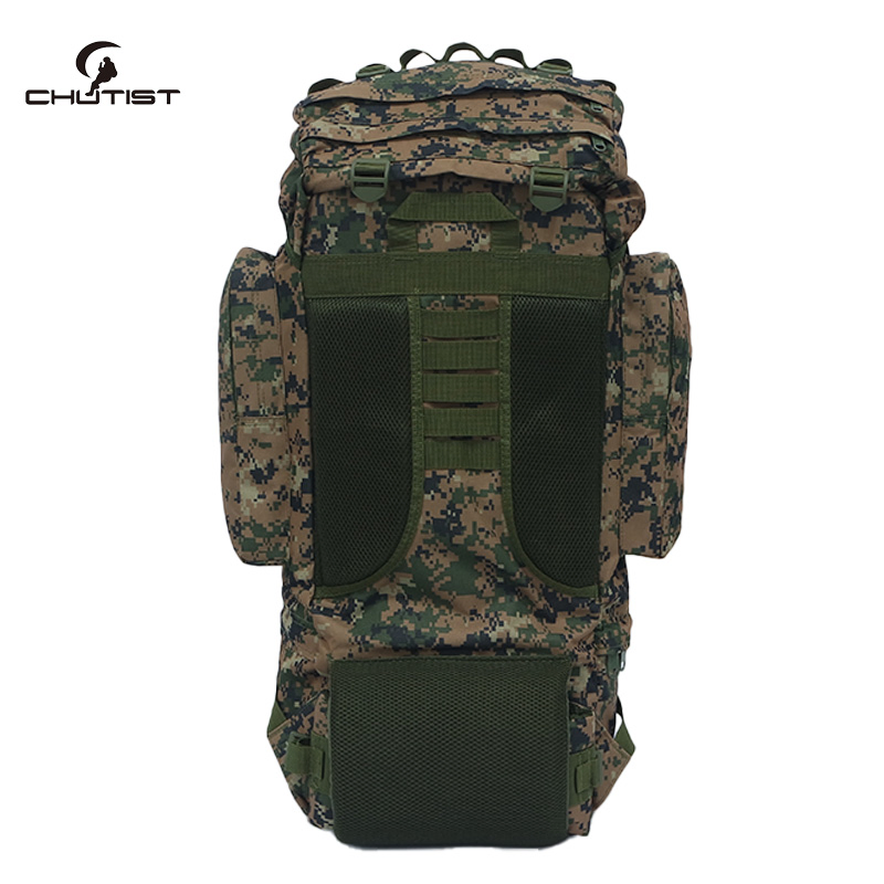 900d Alta Calidad 65L Mochila Táctica de Gran Capacidad Impermeable para Senderismo Caza Camping Viaje Supervivencia