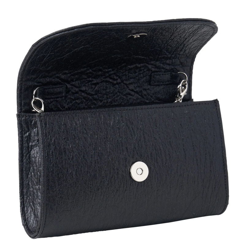 Bolso de mano de noche personalizado sostenible vegano hecho de Pinatex para mujeres