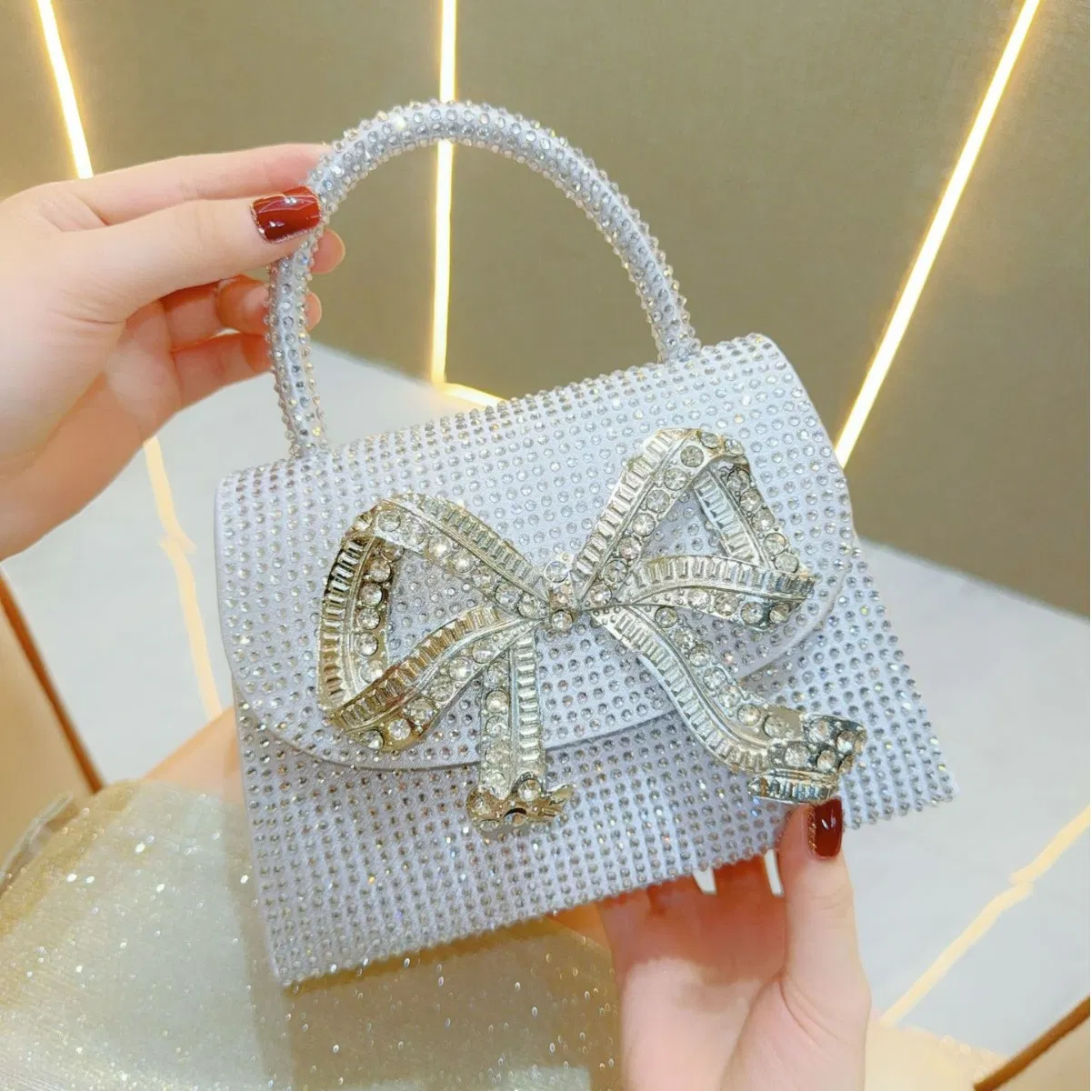 Bolso de mano de fiesta elegante para damas