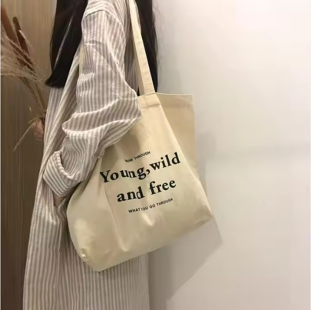 Bolso de lona ecológico y elegante para uso diario