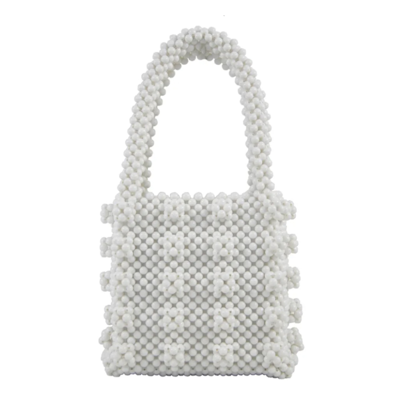 Bolsa de cubo pequeña vintage simple para mujeres, diseñadora, lujo negro, venta al por mayor, bolso de mano para la noche, bolso de cuero para mujeres