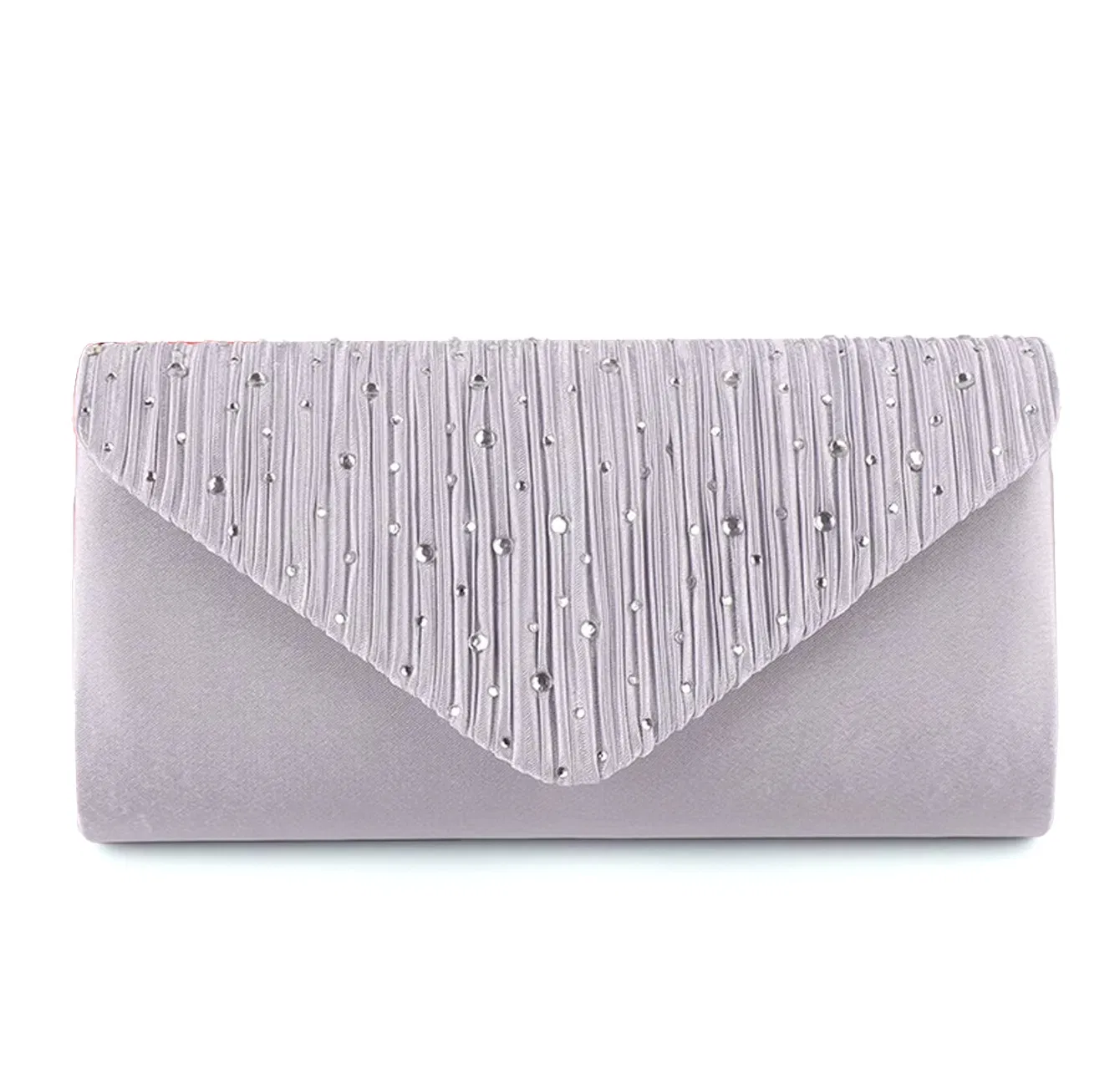 Bolso de mano de cristal con diamantes de imitación para fiesta de boda de dama, clutch de noche
