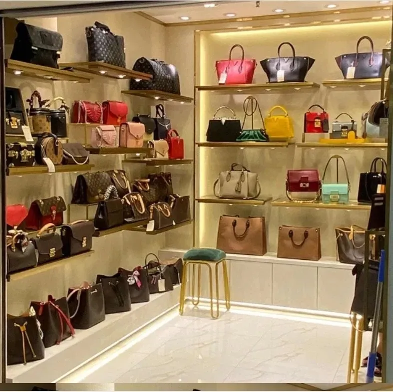 Elegante bolso de mano pequeño de lujo con estampado en caliente y diamantes
