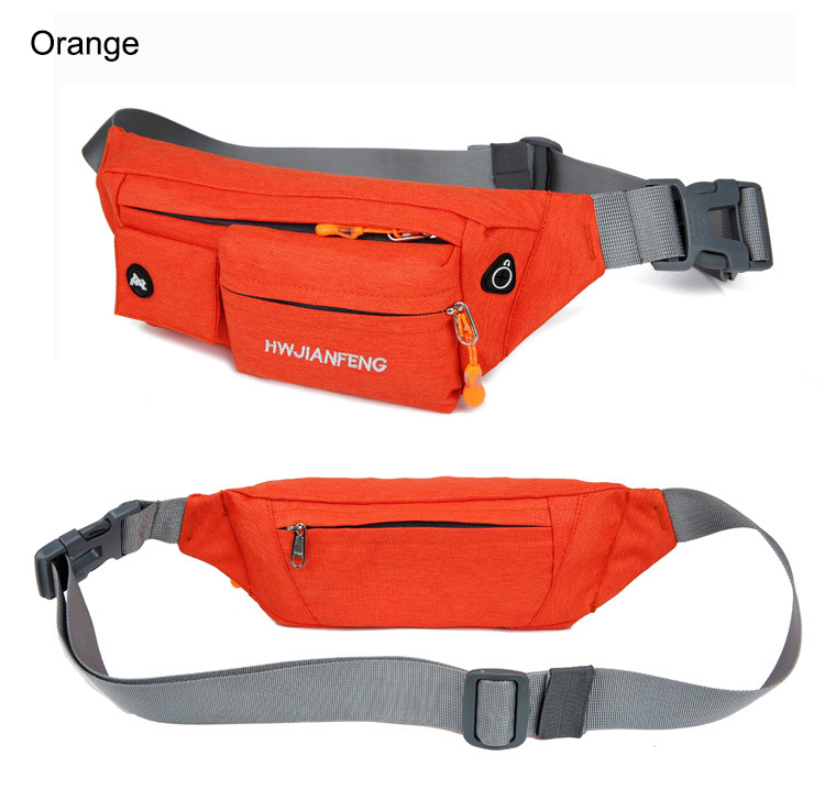 Bolsa de cintura multifuncional impermeable para deportes, almacenamiento de teléfono móvil y billetera