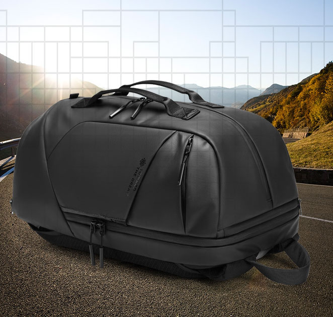 Mochila de moda y fitness multifuncional de doble y un solo hombro, portátil, de ocio, para viajes de negocios, computadora, laptop y cuaderno