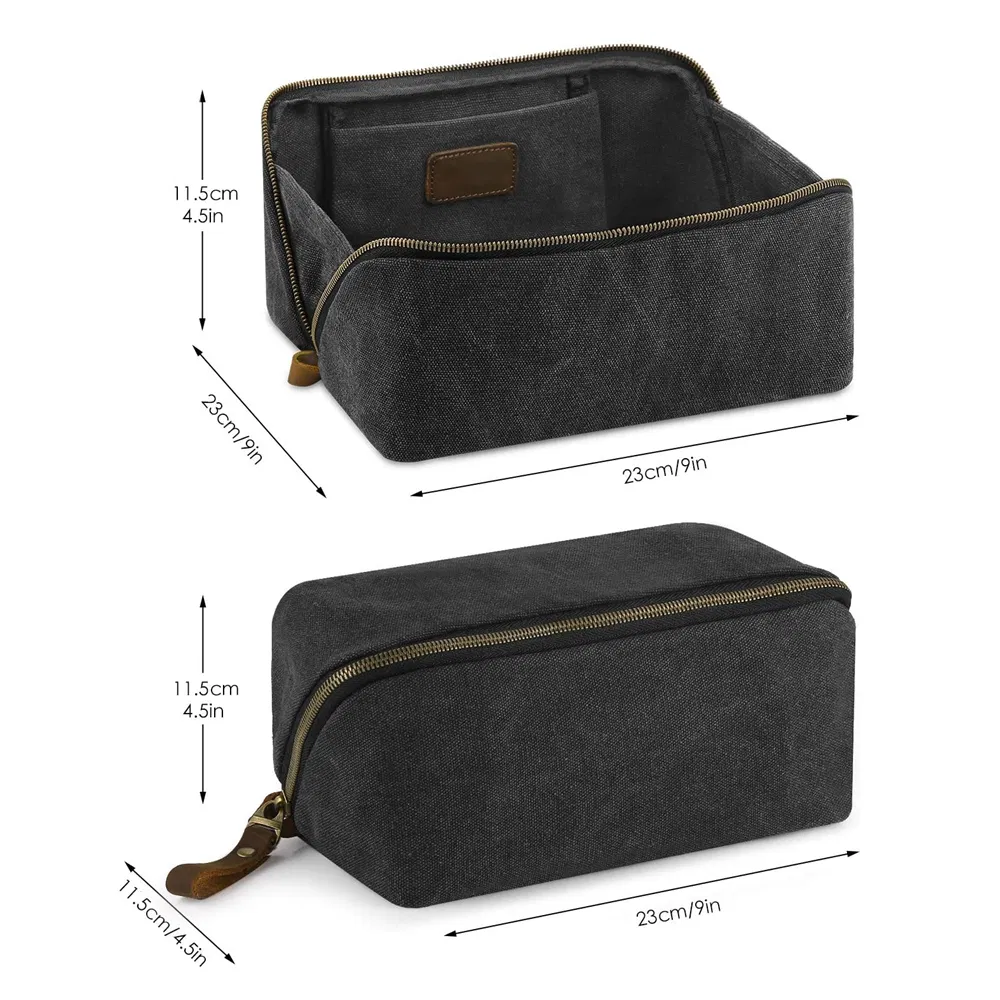 Gran bolsa de lona contenedor de herramientas estuches de transporte cubo bolso de mano