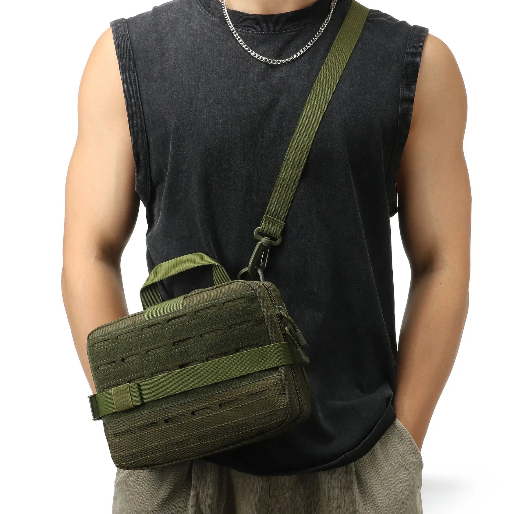 Bolsa de Cintura Táctica Personalizada con Logo Bolsa Médica Bolsas de Primeros Auxilios