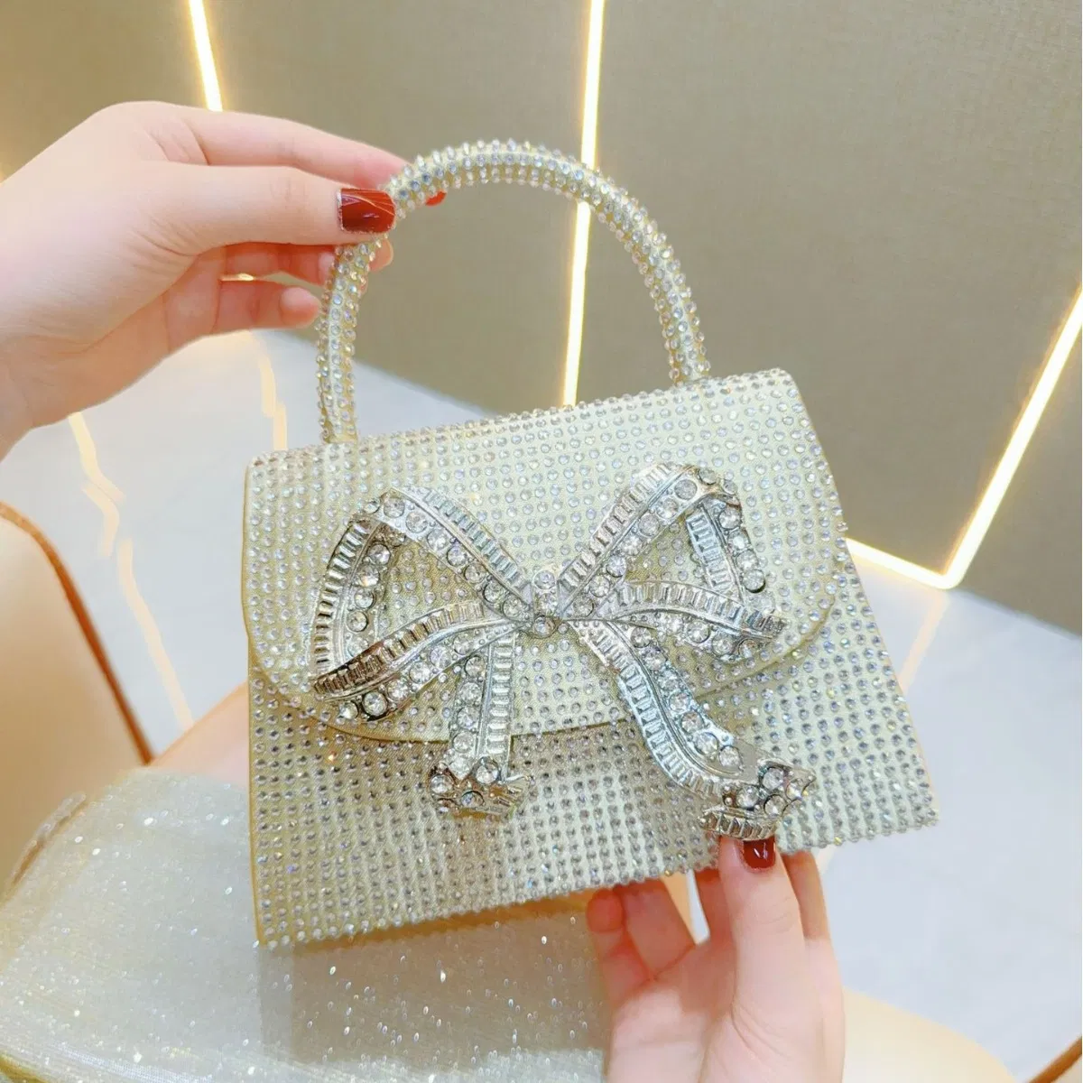 Bolso de mano de fiesta elegante para damas