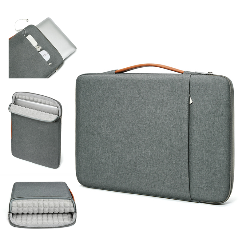 Funda suave para portátil, bolsa de computadora, con almohadilla de aire, a prueba de golpes, bolsa diaria para mujeres