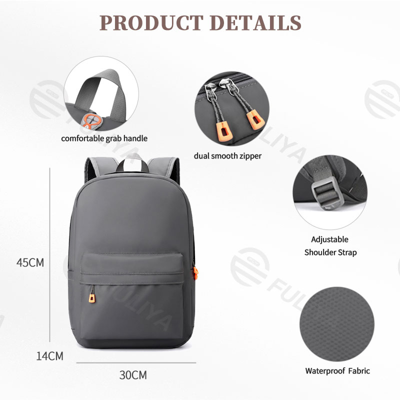 Mochila escolar primaria Fuliya impermeable con logo personalizado, mochila casual para adolescentes, mochila escolar para niños