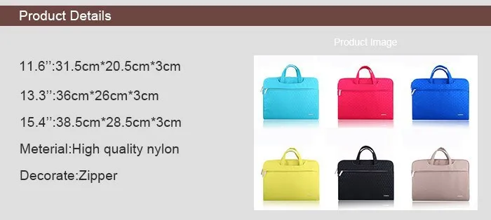 15 Bolsas para computadora portátil de pulgadas