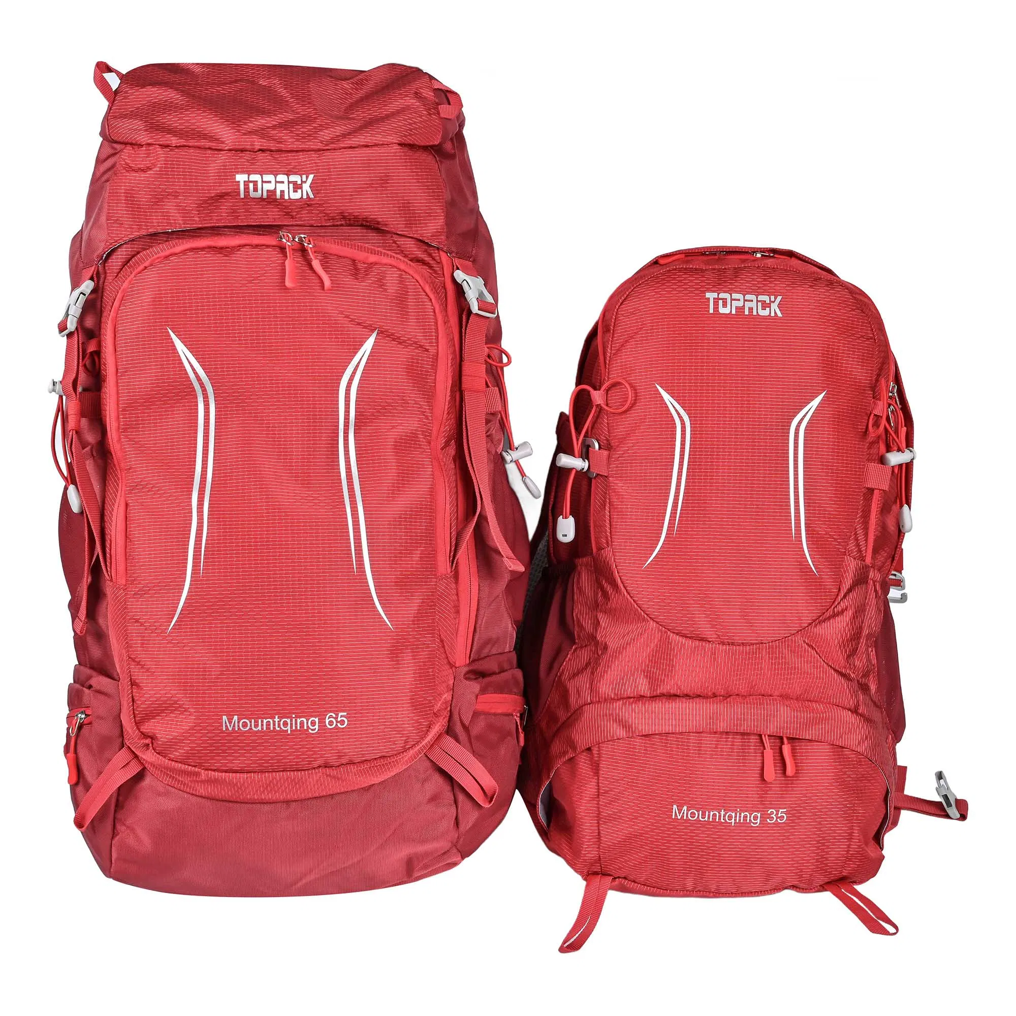 Mochila de senderismo al aire libre de fábrica en China para viajar con cubierta para la lluvia
