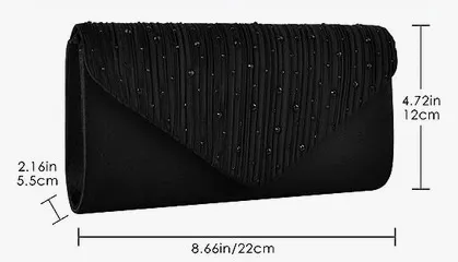 Bolso de mano de cristal 3