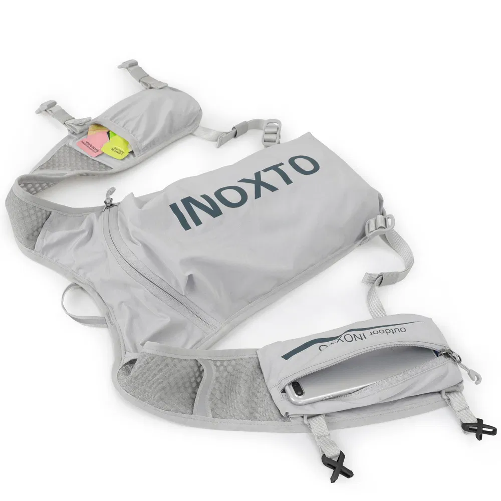 Bolsa de Correr 5L Mochila de Hidratación Ligera de Secado Rápido para Deportes al Aire Libre Mochila para Maratón para Hombres y Mujeres Mochila para Montar Bolsa de Agua Mochila