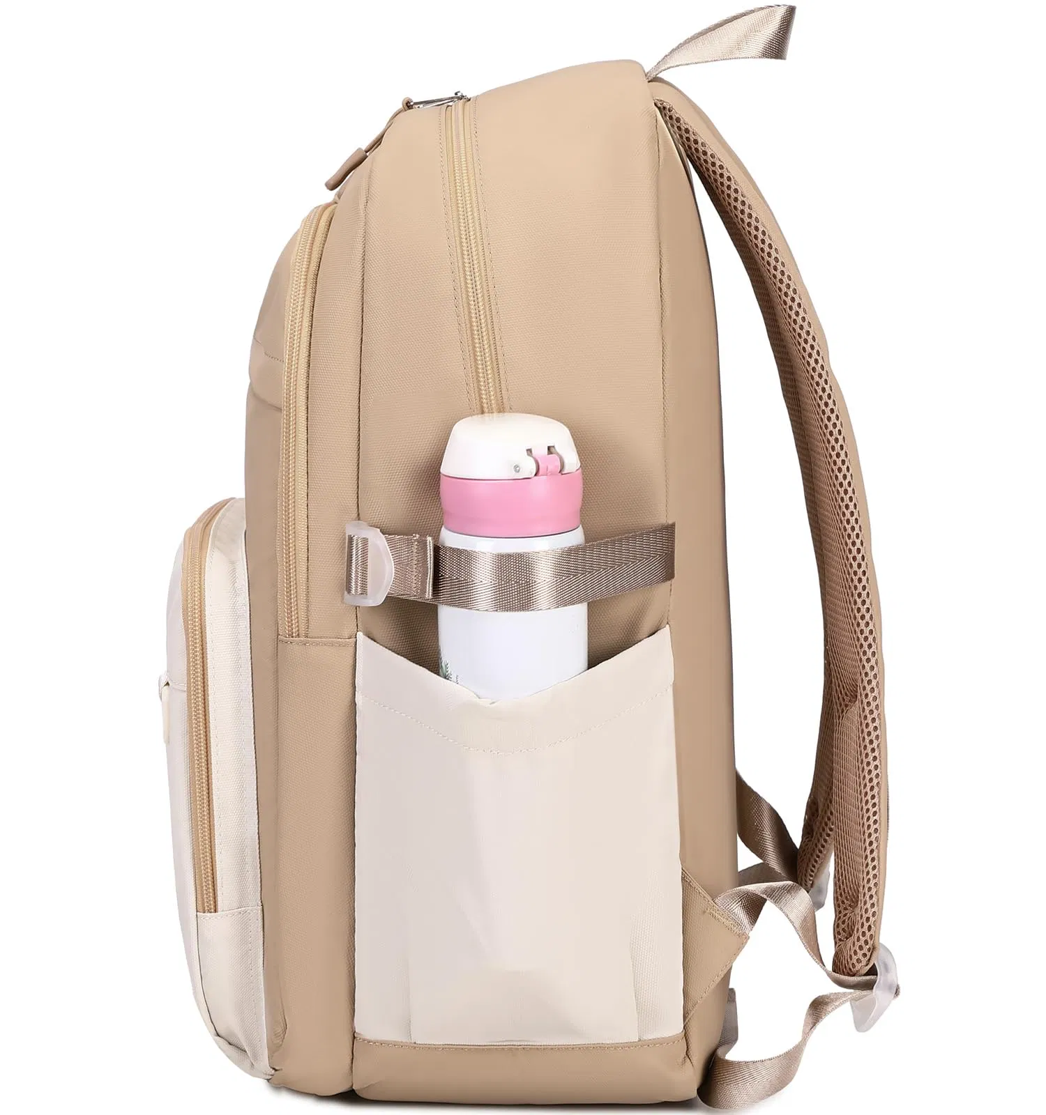 Mochila para portátil para mujeres universitarias, mochila de viaje grande, bolsa escolar para estudiantes, resistente al agua, se adapta a 15.6" bolsa para portátil