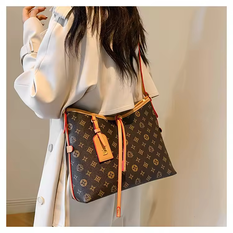 Cartera de cuero de lujo clásica, titular de tarjetas de negocios de alta gama, bolso