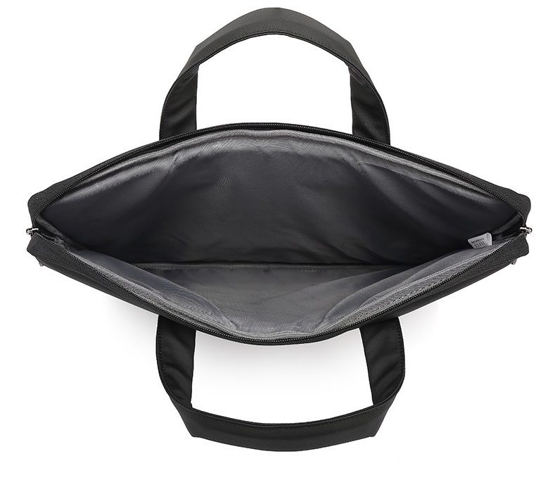 Bolso de portafolio para computadora portátil y documentos de conferencia, tipo mensajero de un solo hombro. (CY8952)