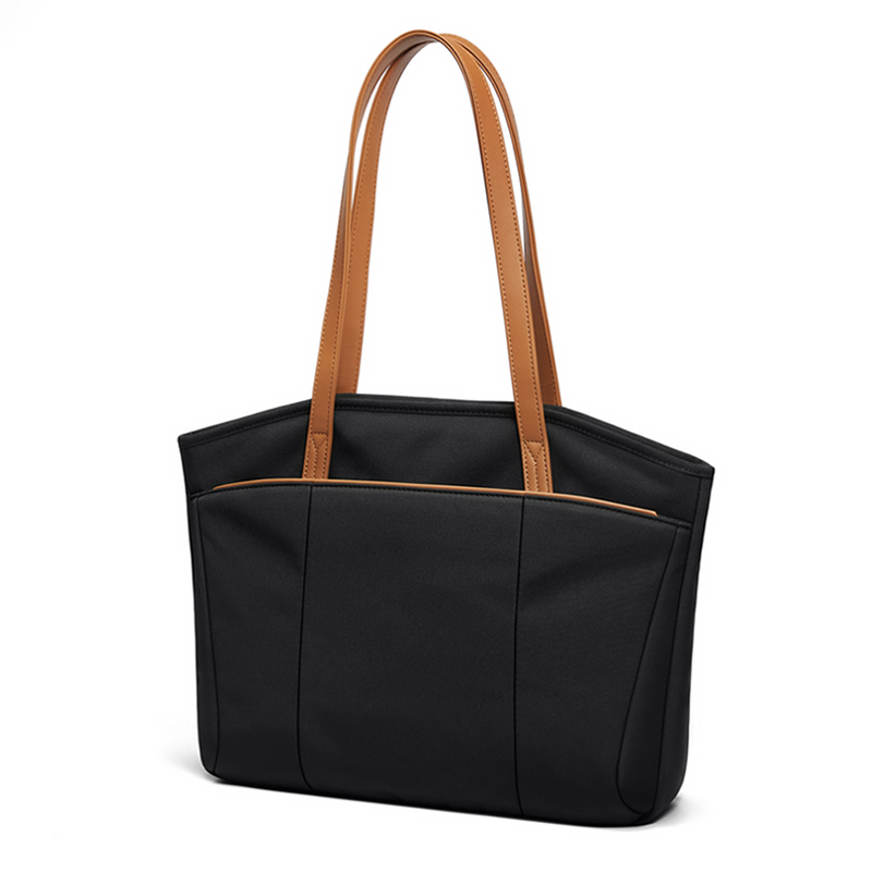 Bolso de portátil para mujeres de moda, impermeable con almohadilla de aire, a prueba de golpes, bolsas diarias para laptop